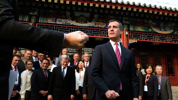Mayor of Los Angeles Eric Garcetti - Sputnik International