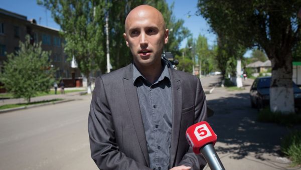 British journalist Graham Phillips British journalist Graham Phillips - Sputnik International