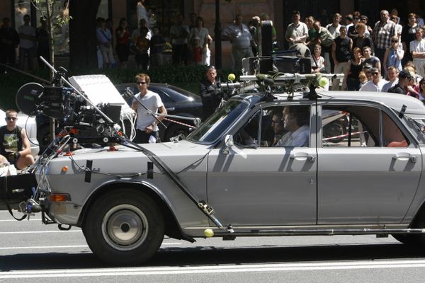 Film director Emir Kusturica shooting a film in Kiev. Film director Emir Kusturica shooting a film in Kiev. - Sputnik International