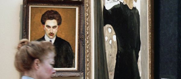 Valentin Serov's painting Portrait of Maria Zetlin - Sputnik International