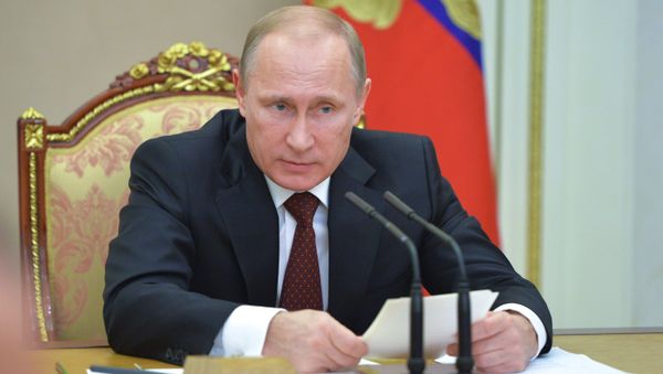 Vladimir Putin conducts Russian Security Council meeting Vladimir Putin conducts Russian Security Council meeting - Sputnik International