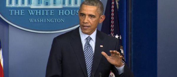Obama Urges Ferguson Residents to React Peacefully To Grand Jury Decision Obama Urges Ferguson Residents to React Peacefully To Grand Jury Decision - Sputnik International