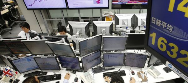The Nikkei 225 Stock Average closed down 1.57% to 17,099.40 at 2:55 p.m. in Tokyo, while the Topix Tokyo Stock Exchange Price Index  had fallen 1.10% to 1384.20 as of 11:55 a.m. - Sputnik International