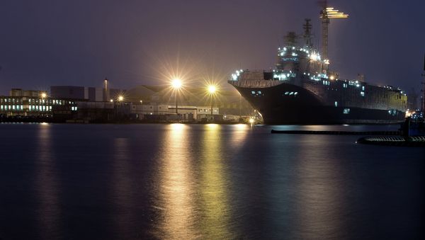 The STX Europe shipyard in Saint-Nazaire - Sputnik International