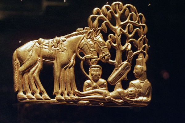 Samples of Scythian jewelry from its own depository and the State Hermitage Museum Gold Depository, and the latest finds of the Ufa archeological expedition Samples of Scythian jewelry from its own depository and the State Hermitage Museum Gold Depository, and the latest finds of the Ufa archeological expedition - Sputnik International