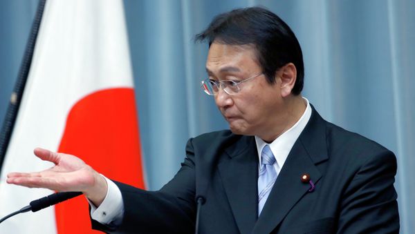Japanese Defense Minister Akinori Eto. Japanese Defense Minister Akinori Eto. - Sputnik International