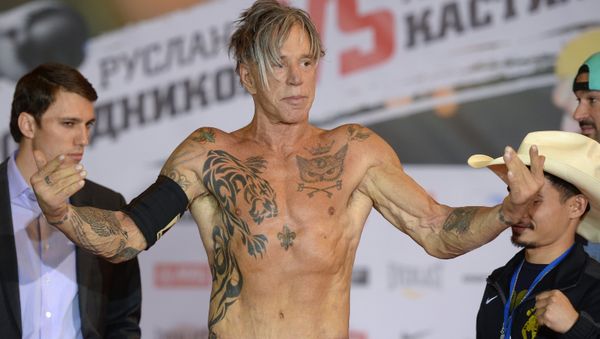 US actor and boxer Mickey Rourke - Sputnik International