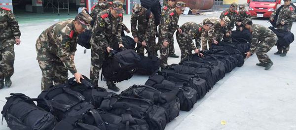 Chinese PLA (People's Liberation Army) soldiers - Sputnik International