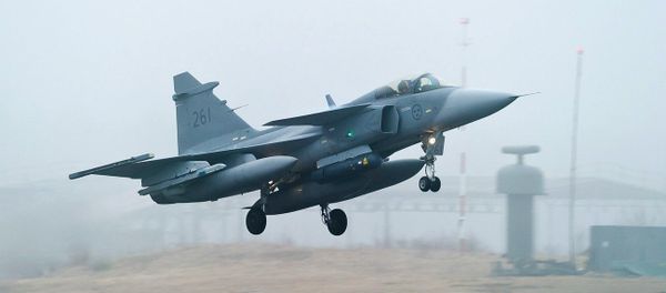 Swedish Air Force's JAS 39 Gripen jet fighter aircraft - Sputnik International