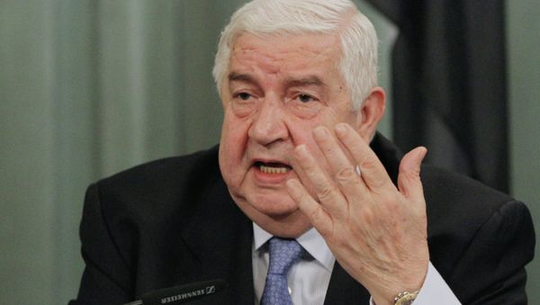 Syrian Foreign Minister Walid al-Moualem - Sputnik International