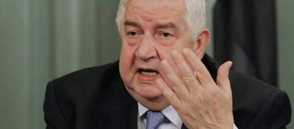 Syrian Foreign Minister Walid al-Moualem Syrian Foreign Minister Walid al-Moualem - Sputnik International