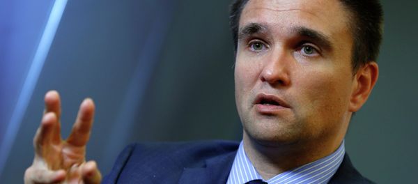 Ukraine's Foreign Minister Pavlo Klimkin Ukraine's Foreign Minister Pavlo Klimkin - Sputnik International