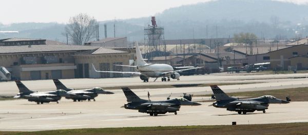 US air base in South Korea on lock-down amid shooter reports US air base in South Korea on lock-down amid shooter reports - Sputnik International