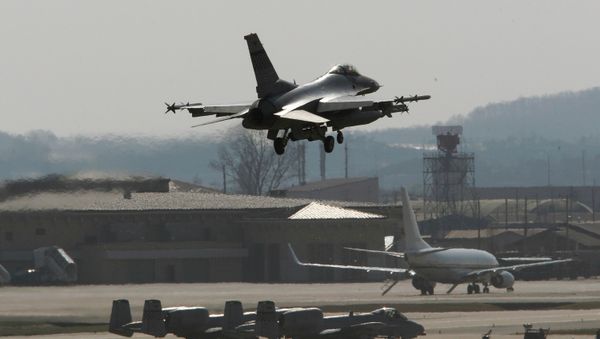 Osan U.S. Air Base in Osan - Sputnik International