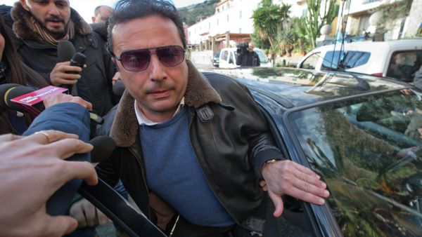Captain Francesco Schettino arrives for a briefing - Sputnik International