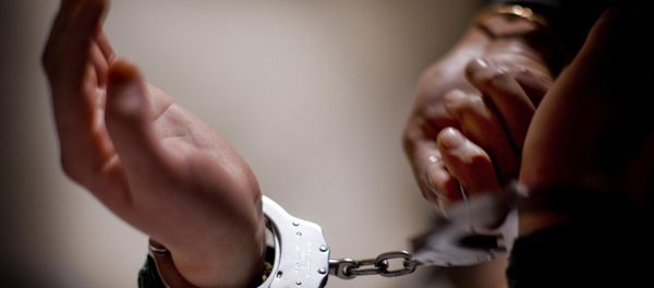 Prisoner handcuffed Prisoner handcuffed - Sputnik International