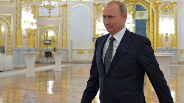Russian President Vladimir Putin delivers the annual Presidential Address to the Federal Assembly Russian President Vladimir Putin delivers the annual Presidential Address to the Federal Assembly - Sputnik International