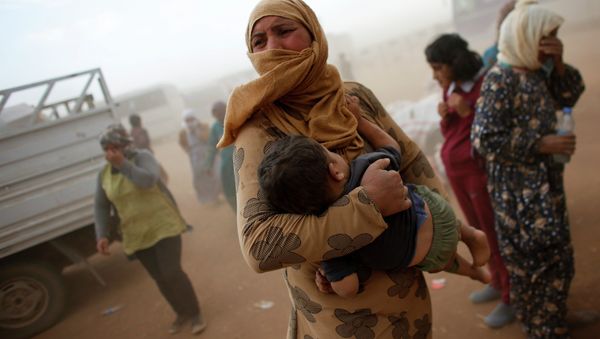 A group of refugees, including those from Syria, have started a protest in northern Sweden, unhappy with the housing center they have been taken to, Swedish The Local reports. A group of refugees, including those from Syria, have started a protest in northern Sweden, unhappy with the housing center they have been taken to, Swedish The Local reports. - Sputnik International