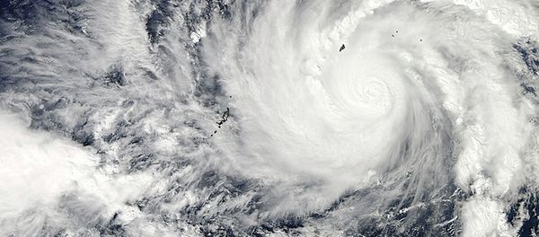 This image captured by NASA's Aqua satellite shows Typhoon Hagupit on Wednesday, Dec. 3, 2014 at 04:30 UTC in the western Pacific Ocean. This image captured by NASA's Aqua satellite shows Typhoon Hagupit on Wednesday, Dec. 3, 2014 at 04:30 UTC in the western Pacific Ocean. - Sputnik International