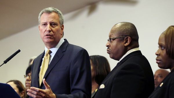 New York City Mayor Bill de Blasio - Sputnik International