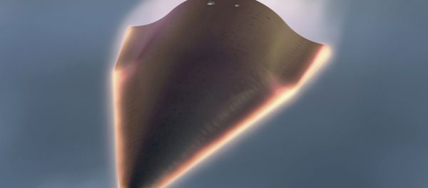 In this undated artist's rendition released by the Defense Advanced Research Projects Agency (DARPA) showing the Falcon Hypersonic Technology Vehicle 2 (HTV-2) In this undated artist's rendition released by the Defense Advanced Research Projects Agency (DARPA) showing the Falcon Hypersonic Technology Vehicle 2 (HTV-2) - Sputnik International