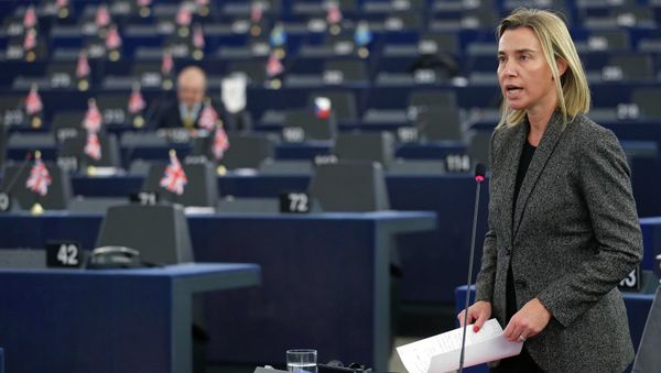 EU foreign policy chief Federica Mogherini - Sputnik International