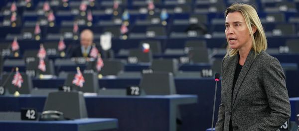 European Union High Representative for Foreign Affairs and Security Policy Federica Mogherini - Sputnik International