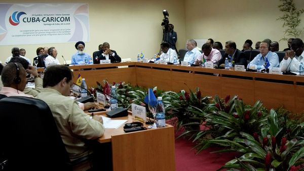 The leaders, top ministers and ambassadors of the 15 nation Caribbean Community are set to take part in the fifth Cuba-Caricom summit in Havana, Cuba on Monday. The leaders, top ministers and ambassadors of the 15 nation Caribbean Community are set to take part in the fifth Cuba-Caricom summit in Havana, Cuba on Monday. - Sputnik International