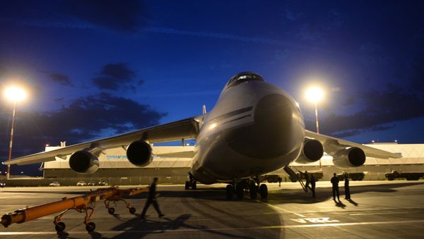 The cargo airplane, an Antonov 124, had a regular flight plan from Bangui to Ndjamena, French Embassy in Nigeria said - Sputnik International