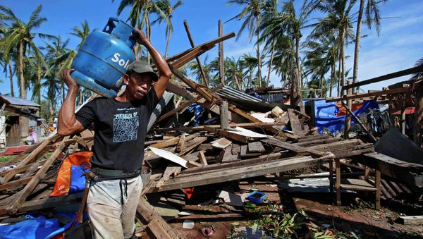 Fury of Nature:Typhoon Hagupit Wreaks Havoc in Philippines - Sputnik International