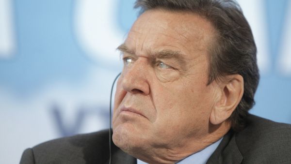 Gerhard Schroeder attends VTB Capital investment forum Gerhard Schroeder attends VTB Capital investment forum - Sputnik International