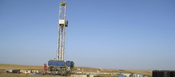 Fracking drill rig Fracking drill rig - Sputnik International