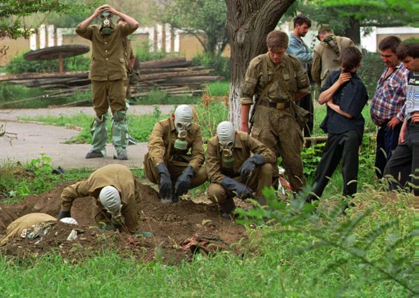 Commemorating the First Chechen War in Pictures Commemorating the First Chechen War in Pictures - Sputnik International