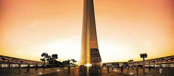 Saudi businessman Sheikh Tarek bin Laden is set to construct a 114-story skyscraper in Morocco, which will become the tallest building in Africa, at an estimated cost of $1 billion. Saudi businessman Sheikh Tarek bin Laden is set to construct a 114-story skyscraper in Morocco, which will become the tallest building in Africa, at an estimated cost of $1 billion. - Sputnik International