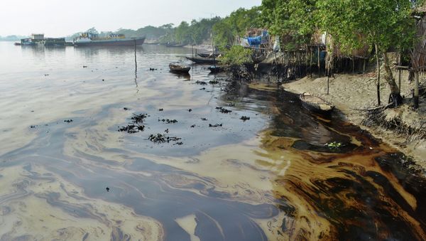 Bangladesh Oil Spill - Sputnik International