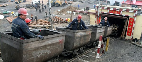 A gas explosion at a mine in northeastern China has claimed the lives of ten miners. Photo: Miners entering the Jiayi Coal Mine in Jidong County A gas explosion at a mine in northeastern China has claimed the lives of ten miners. Photo: Miners entering the Jiayi Coal Mine in Jidong County - Sputnik International