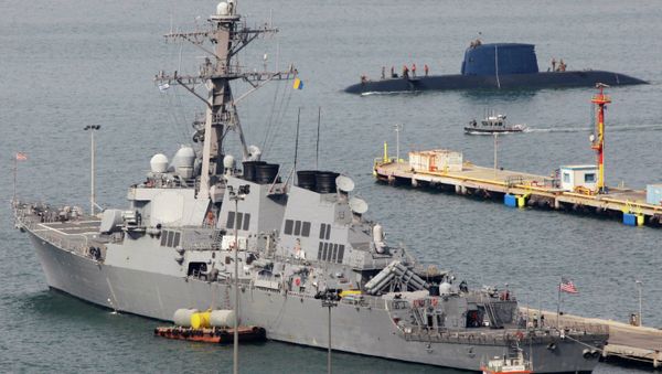 An Israeli naval submarine - Sputnik International