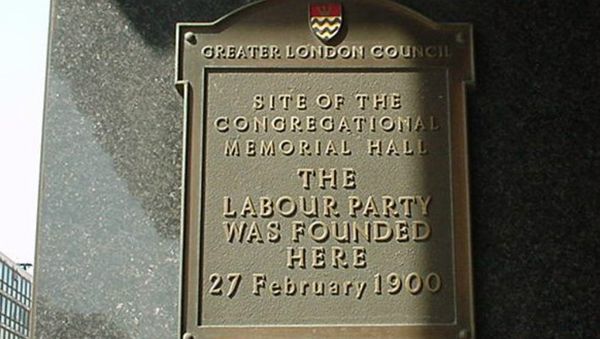 Labour Party Plaque from Caroone House, 14 Farringdon Street Labour Party Plaque from Caroone House, 14 Farringdon Street - Sputnik International