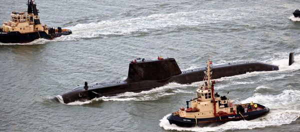 HMS Astute, the first nuclear-powered Astute Class submarine HMS Astute, the first nuclear-powered Astute Class submarine - Sputnik International