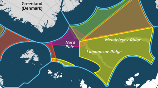 National claims to the Arctic shelf - Sputnik International