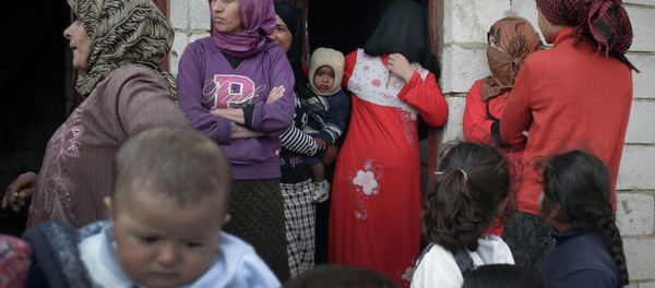 Syrian refugees in Lebanon's Bekaa Valley Syrian refugees in Lebanon's Bekaa Valley - Sputnik International