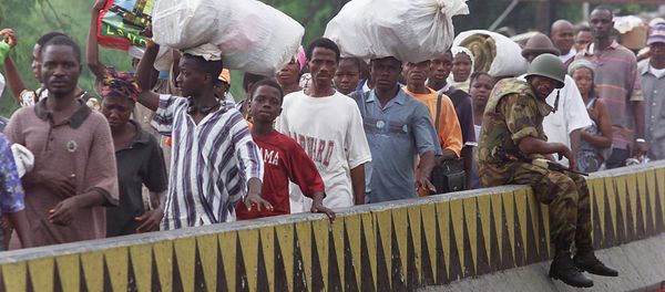 The food shortages in Guinea, Liberia, and Sierra Leone occurred predominantly due to border closures, quarantine measures and loss of crops amid the Ebola virus outbreak. - Sputnik International