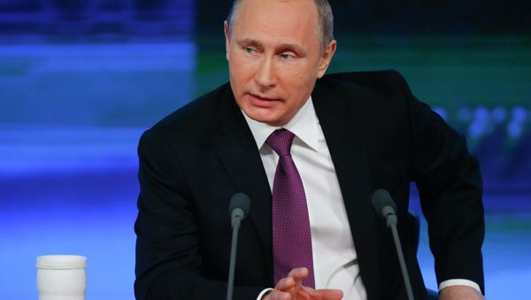 During his annual press conference Russian President Vladimir Putin said that western partners consider themselves an empire and see others as their vassals who must be opressed. During his annual press conference Russian President Vladimir Putin said that western partners consider themselves an empire and see others as their vassals who must be opressed. - Sputnik International