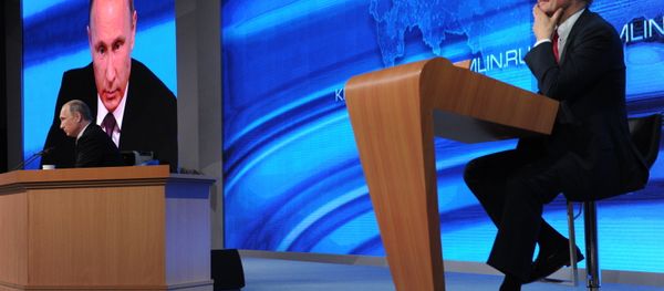 Tenth annual major news conference of Russian President Vladimir Putin - Sputnik International