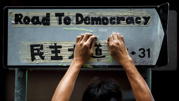 As final remnants of Hong Kong's Occupy Central protest movement were cleared last week, organizers of the so-called Umbrella Revolution laid out plans to take their fight against Beijing's decision to pick future leadership to the legislature, the South China Morning Post reported Thursday. - Sputnik International
