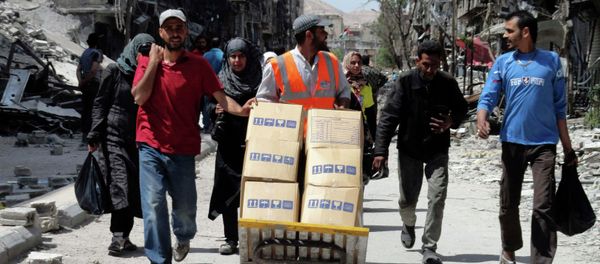 UN Should Coordinate Syria Aid Delivery With Damascus: Russian FM UN Should Coordinate Syria Aid Delivery With Damascus: Russian FM - Sputnik International