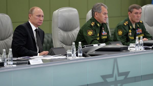 The Russian military doctrine will remain defensive despite NATO military buildup in eastern Europe, but Russia will make consistent and determined efforts to safeguard its security, President Vladimir Putin said Friday. The Russian military doctrine will remain defensive despite NATO military buildup in eastern Europe, but Russia will make consistent and determined efforts to safeguard its security, President Vladimir Putin said Friday. - Sputnik International