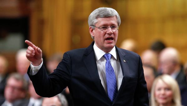 Canada's Prime Minister Stephen Harper - Sputnik International