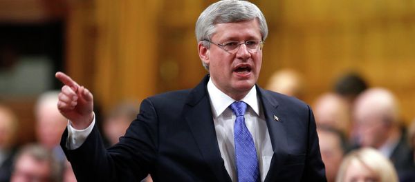 Canada's Prime Minister Stephen Harper speaks during Question Period in the House of Commons on Parliament Hill in Ottawa December 9, 2014. Canada's Prime Minister Stephen Harper speaks during Question Period in the House of Commons on Parliament Hill in Ottawa December 9, 2014. - Sputnik International