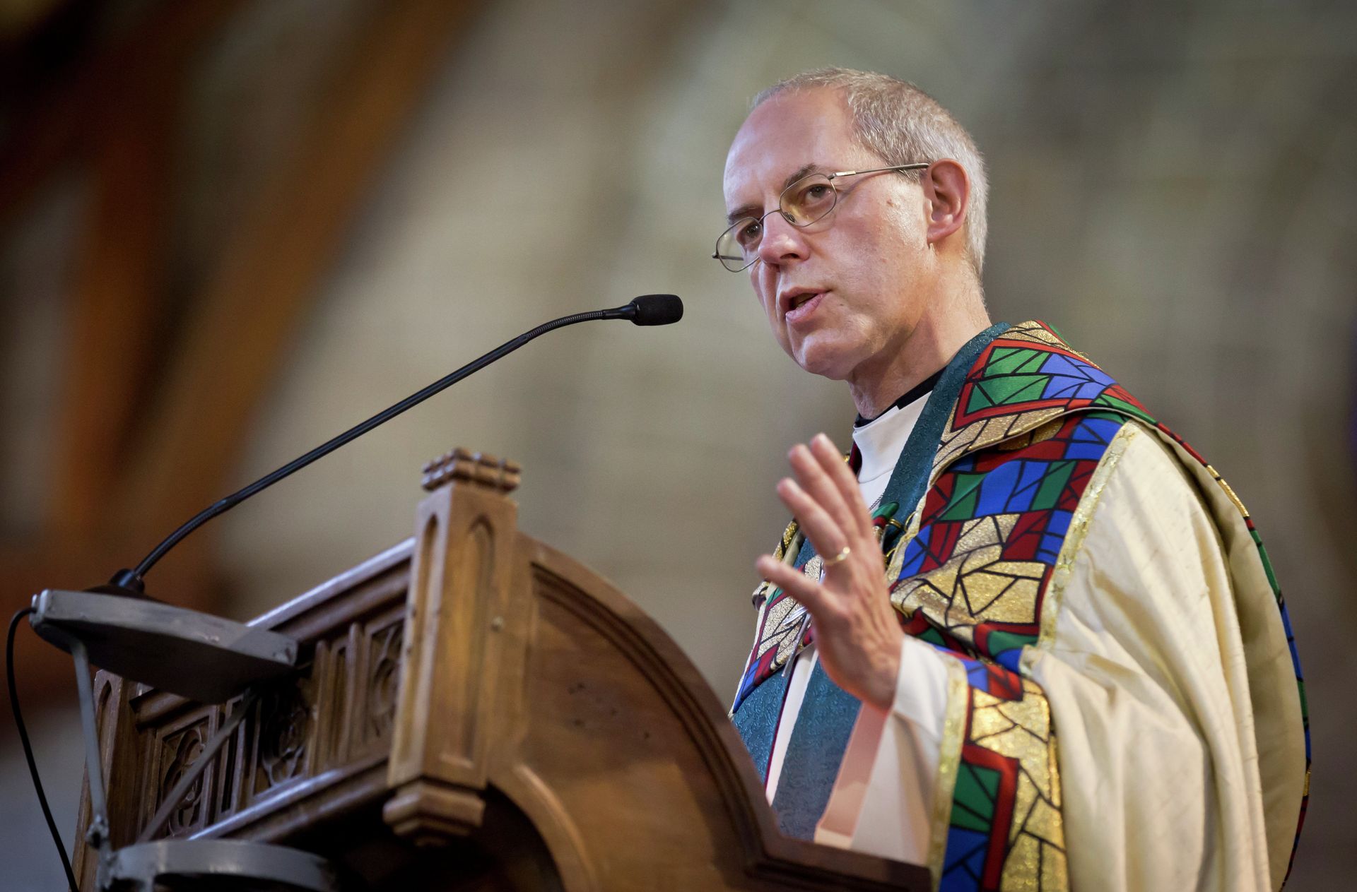 The Archbishop of Canterbury Justin Welby conducts a service at the All Saints Cathedral in Nairobi, Kenya Sunday, Oct. 20, 2013 The Archbishop of Canterbury Justin Welby conducts a service at the All Saints Cathedral in Nairobi, Kenya Sunday, Oct. 20, 2013 - Sputnik International, 1920, 17.04.2022